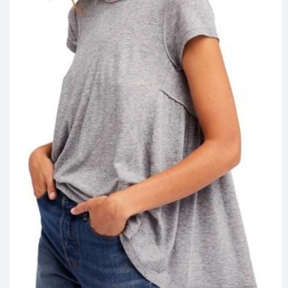 Free People It’s Your Tee in Grey